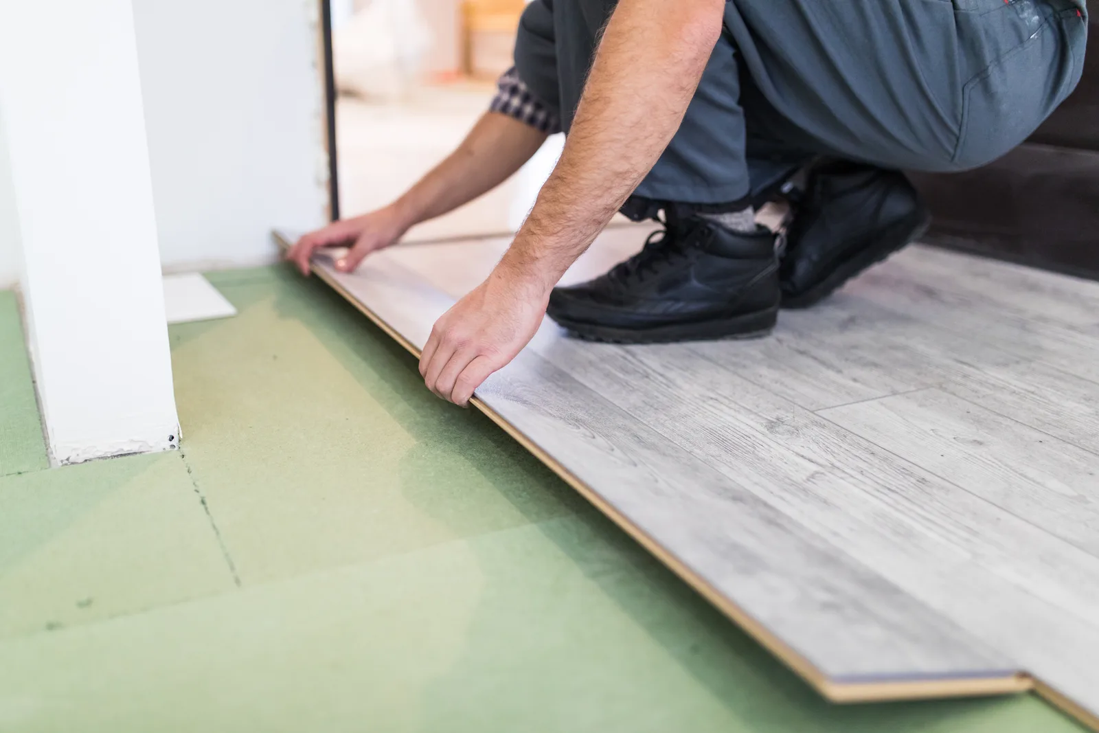 Kitchen fitter installing units — kitchen fitter near me